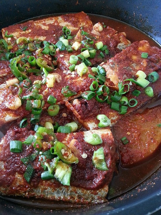 갈치조림