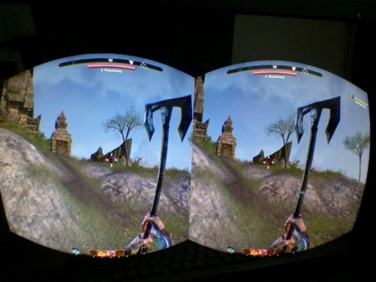 resolution of oculus rift